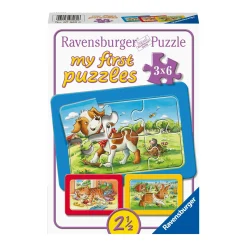 Rahmenpuzzle Meine Tierfreunde