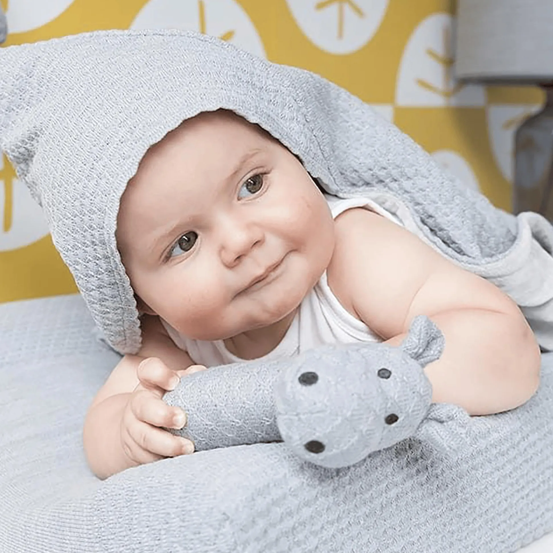 Rassel Nilpferd grau