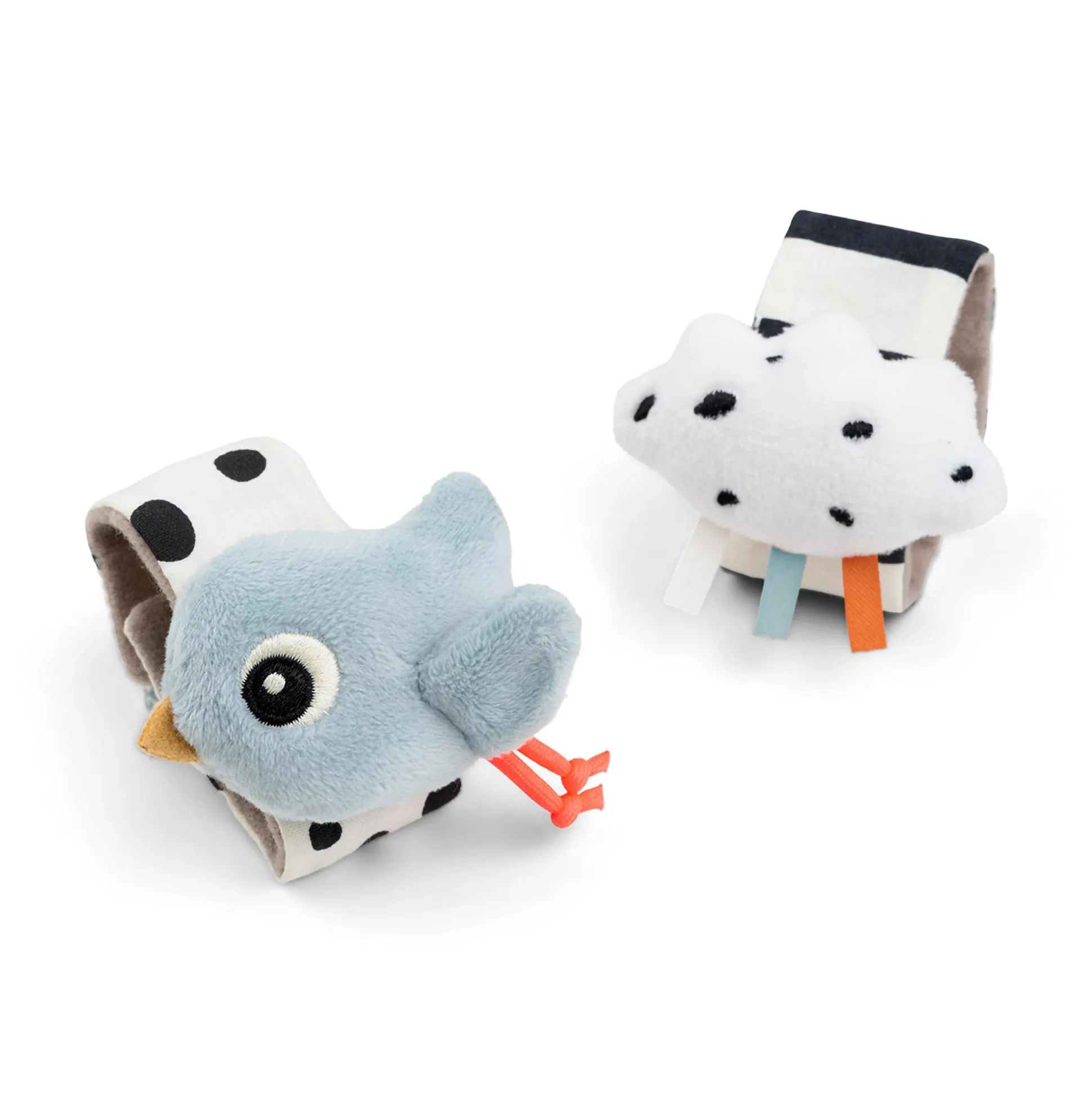 Rasselarmbänder Happy Clouds