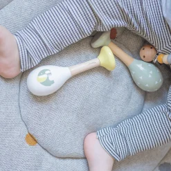 Rasseln Elefant und Dreiecke