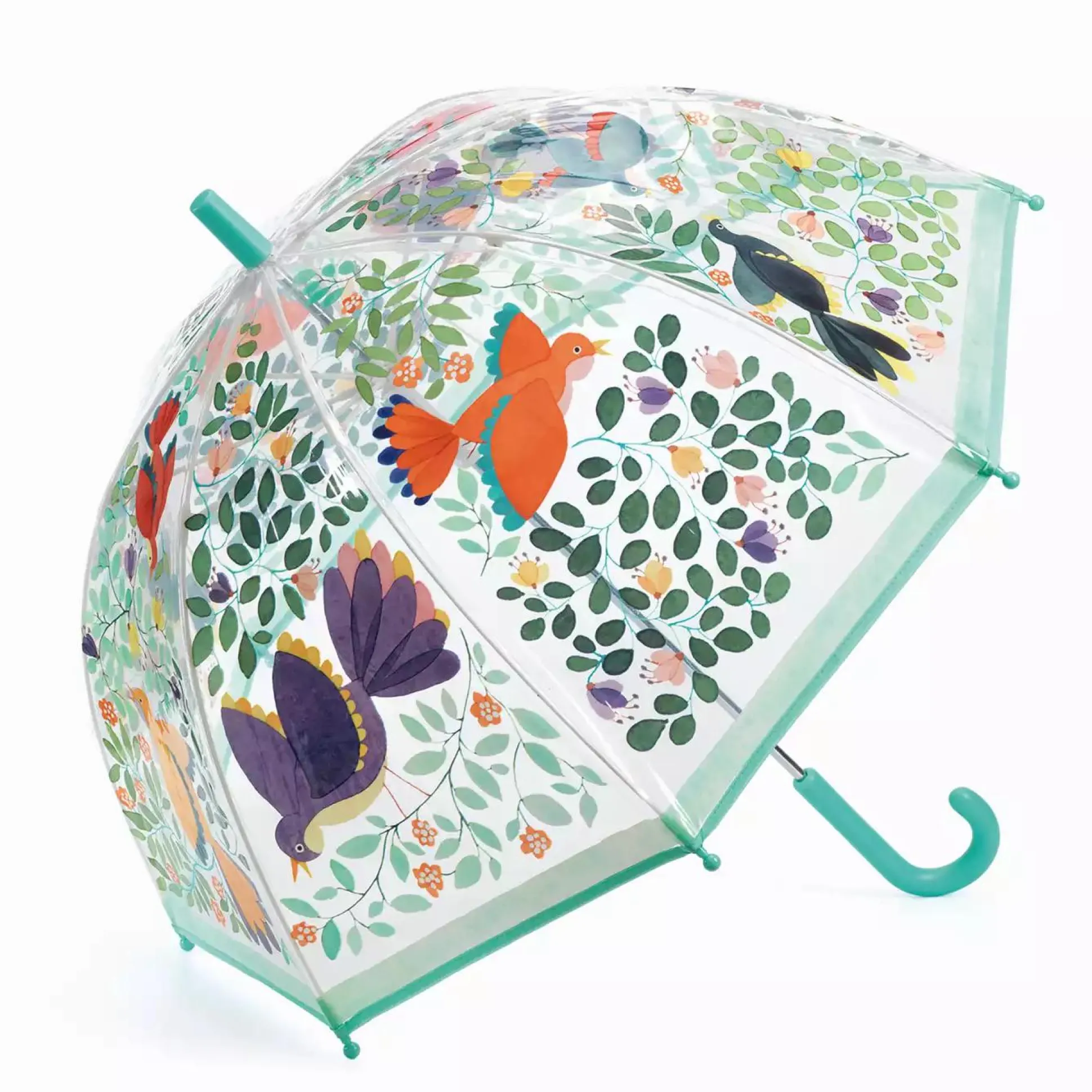 Regenschirm Blumen & Vögel