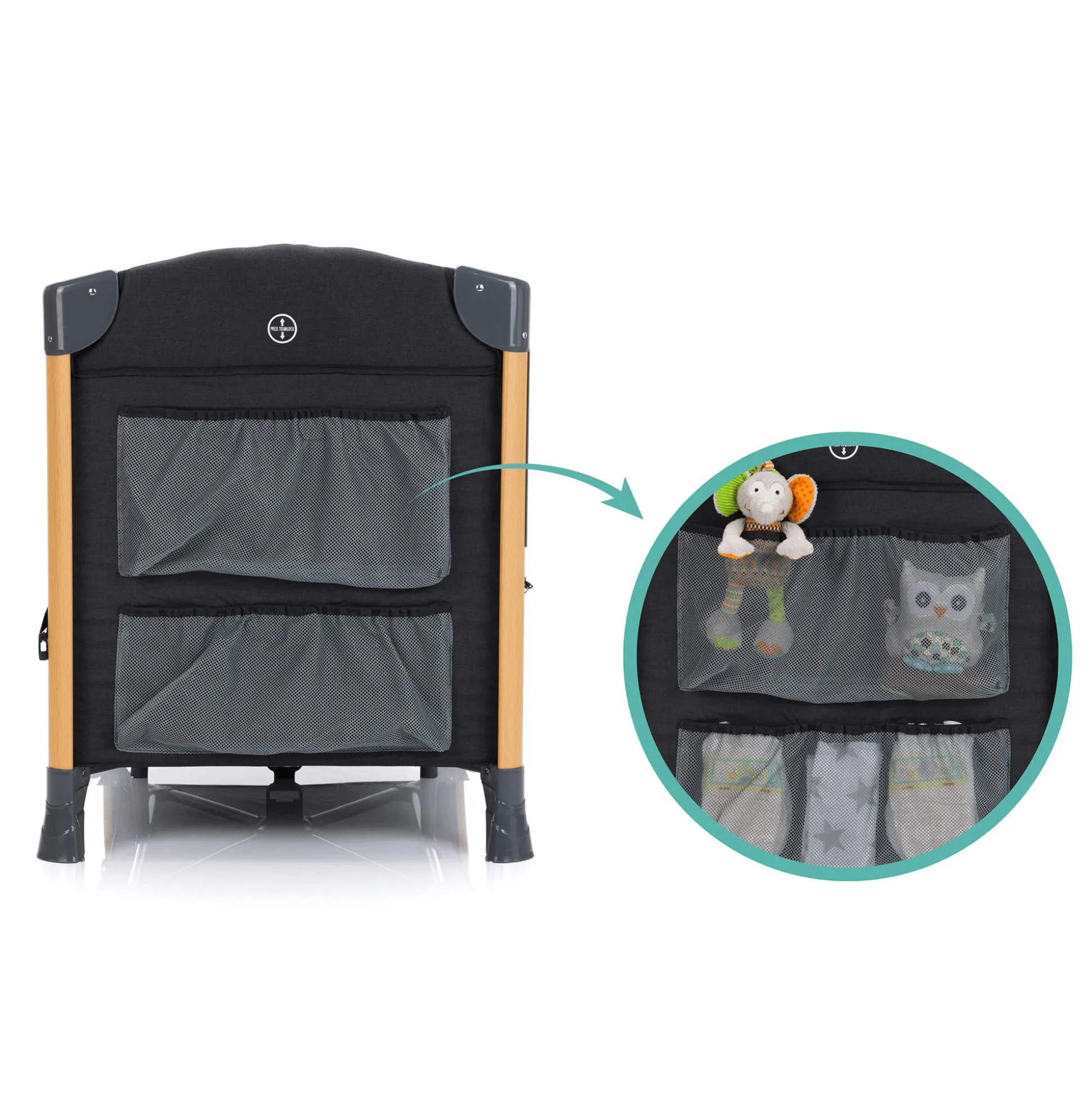 Reisebeistellbett Cadiz