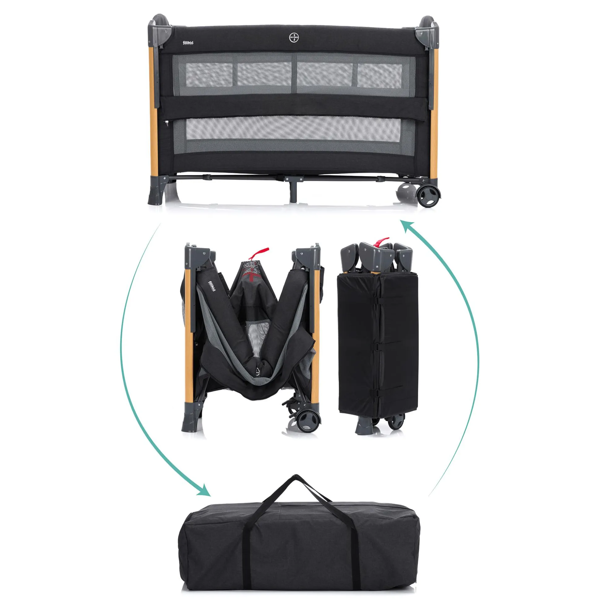 Reisebeistellbett Cadiz