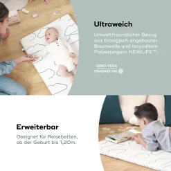 Reisebettmatratze Cosy'Lite Nomad 120 x 60 cm