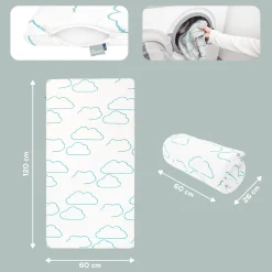 Reisebettmatratze Cosy'Lite Nomad 120 x 60 cm