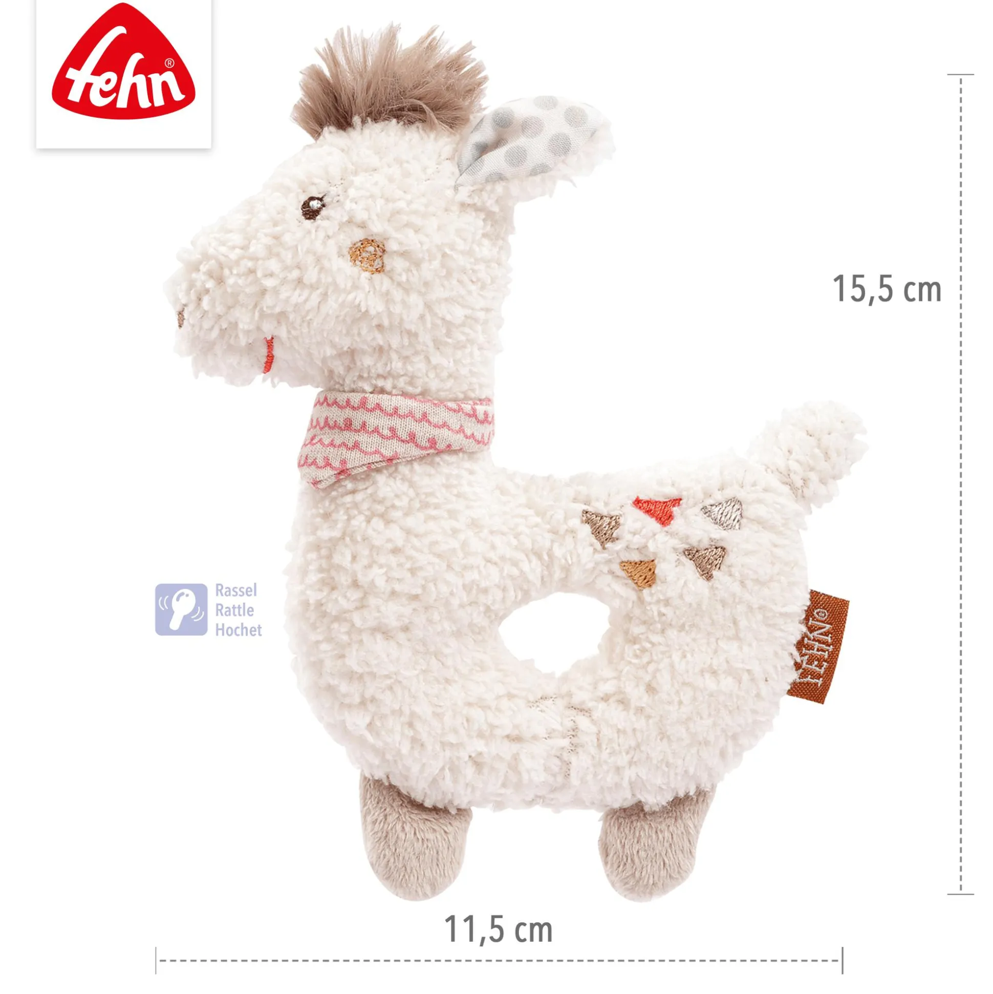 Ring Greifling Lama Peru