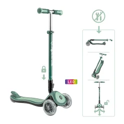 Roller Elite Deluxe Lights Grün