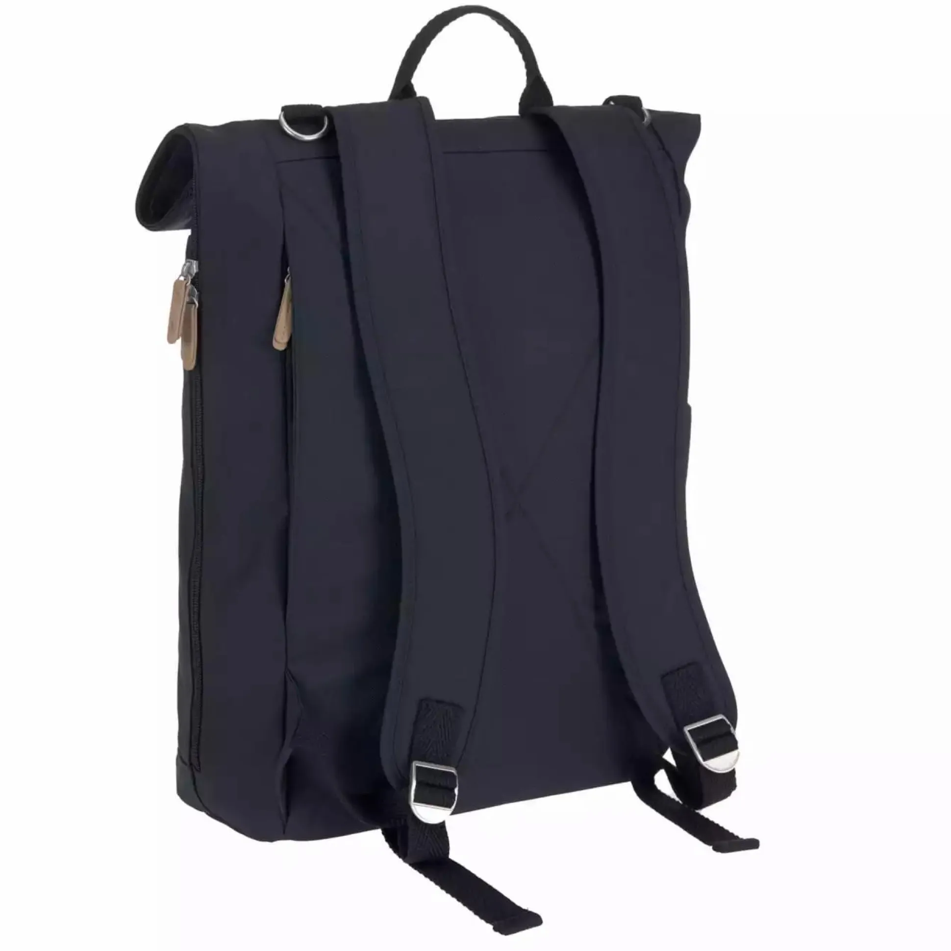 Rolltop Backpack Green Label Night Blue