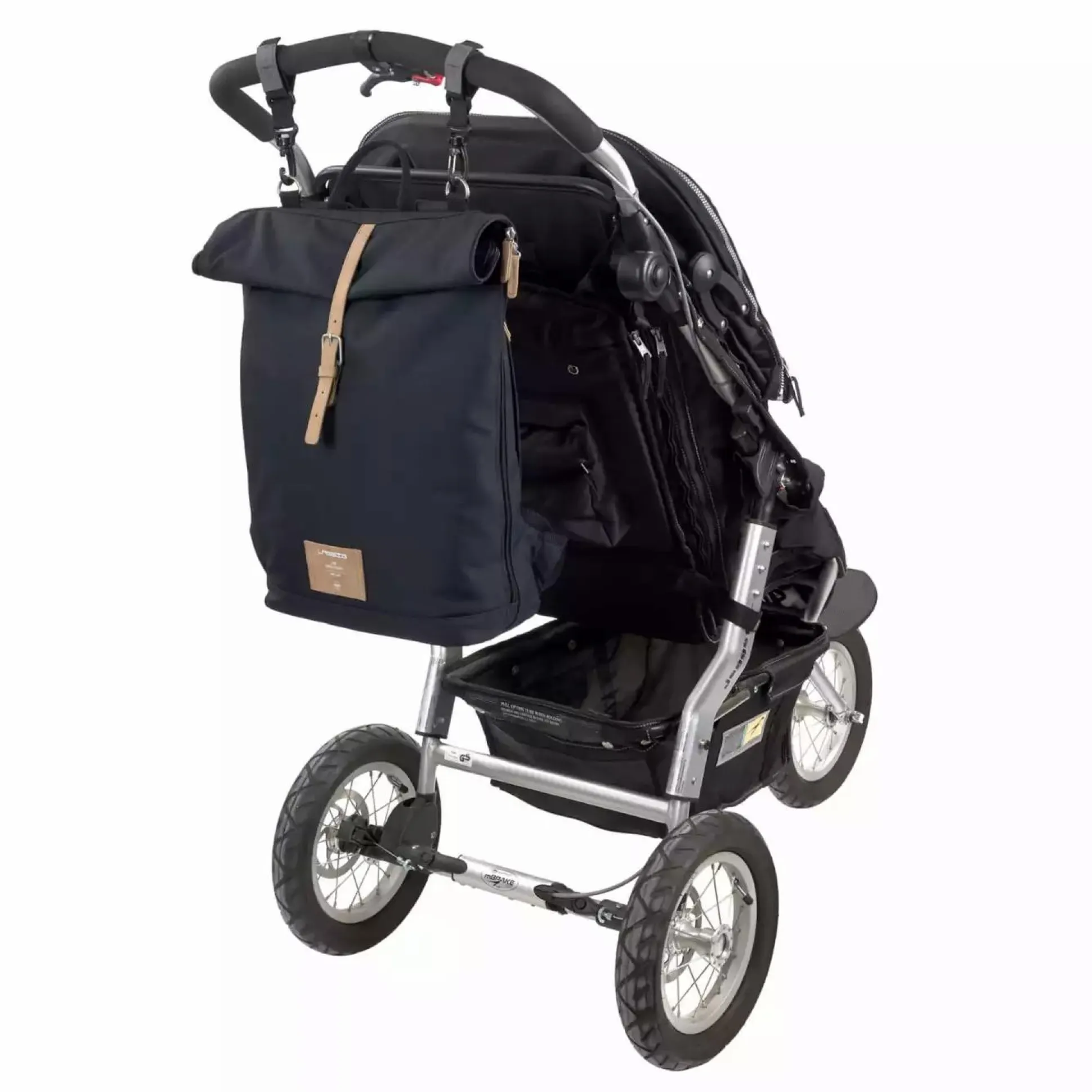 Rolltop Backpack Green Label Night Blue