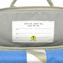 Rolltop-Kinderrucksack Sunny Explorer Blau