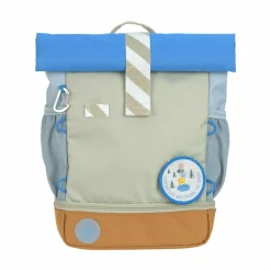 Rolltop-Kinderrucksack Sunny Explorer Blau