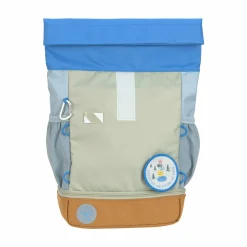 Rolltop-Kinderrucksack Sunny Explorer Blau