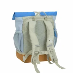Rolltop-Kinderrucksack Sunny Explorer Blau