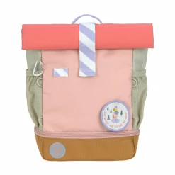 Rolltop-Kinderrucksack Sunny Explorer Rosa