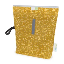 Rollup-Wetbag M Mini Dots Ocker