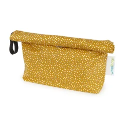 Rollup-Wetbag M Mini Dots Ocker