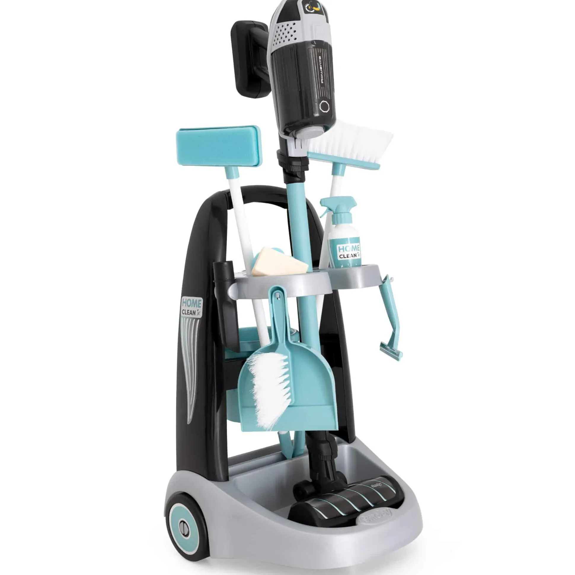 Rowenta Reinigungstrolley mit Stielstaubsauger