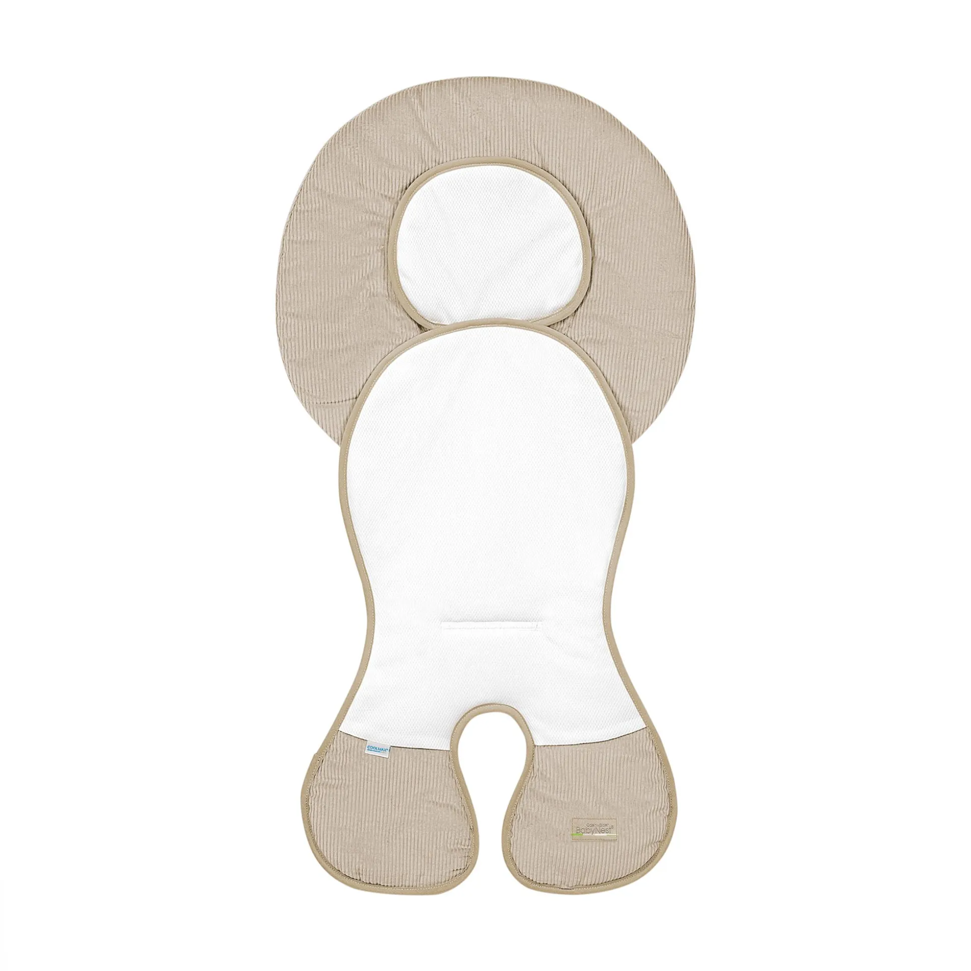 Schalensitz Gruppe 0 Babycool-Auflage Sahara Cool Cord