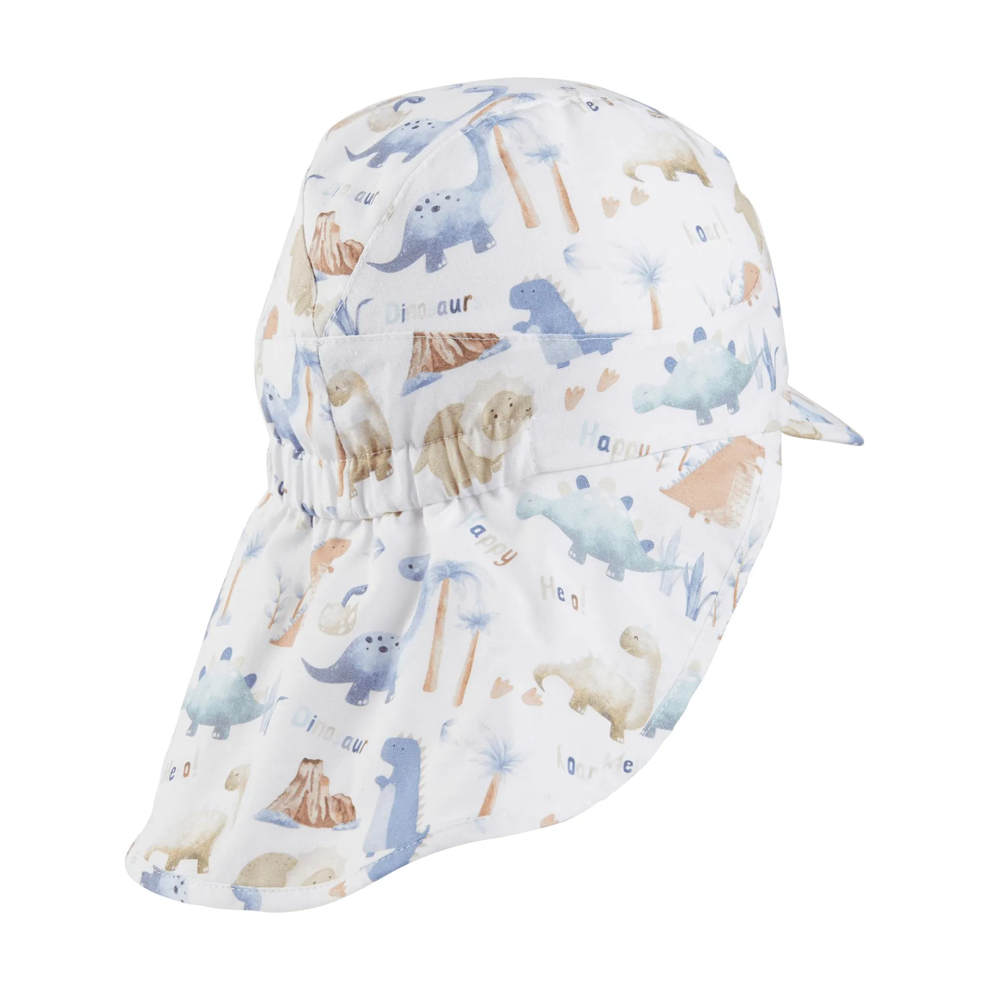 Schirmmütze mit Nackenschutz Saurier