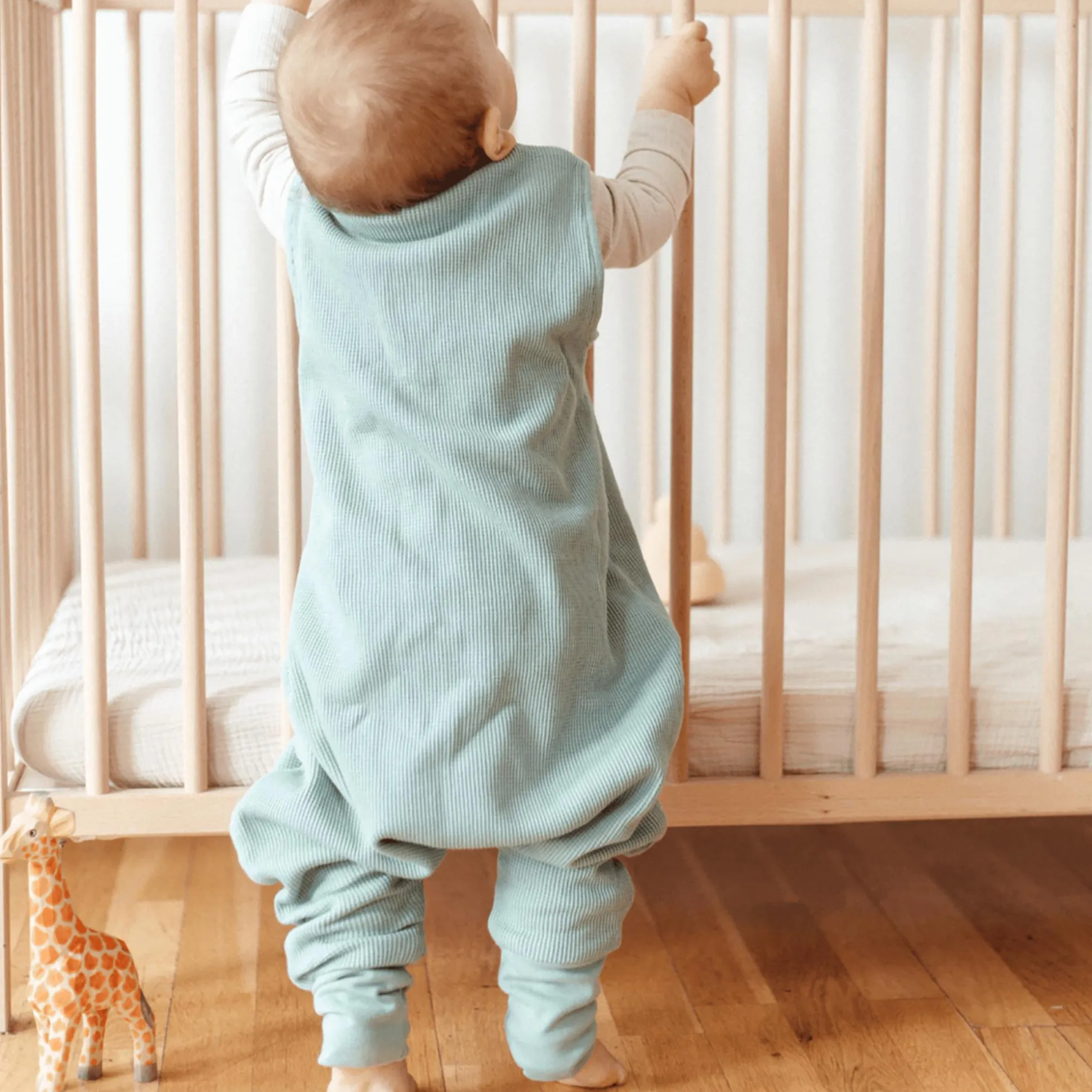 Schlafsack mit Fuß Gr. 80