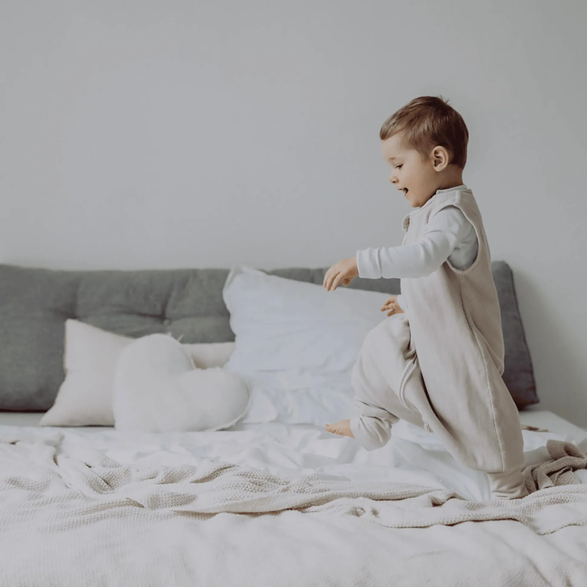 Schlafsack mit Fuß Gr. 90