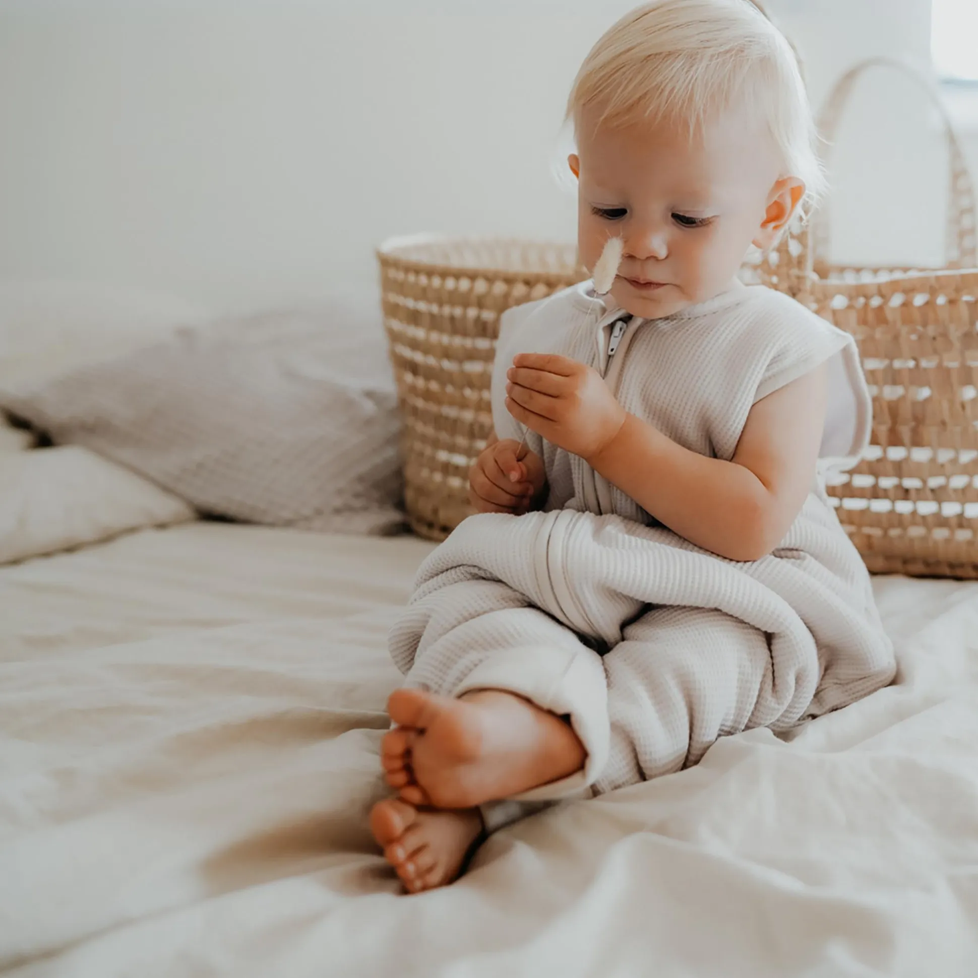 Schlafsack mit Umschlag-Fuß Gr. 70