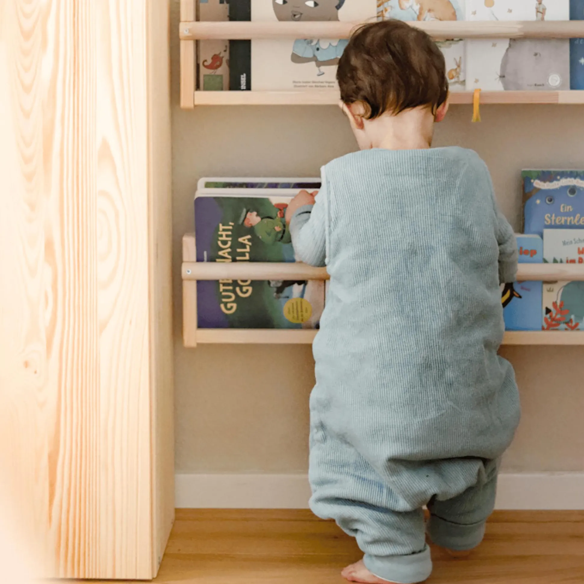 Schlafsack mit Umschlag-Fuß Gr. 80