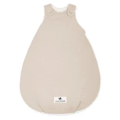 Schlafsack Musselin Sand Gr. 56/62