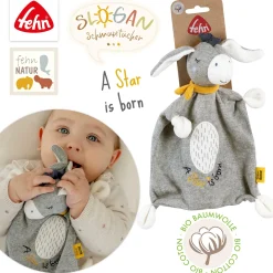 Schmusetuch Esel Star