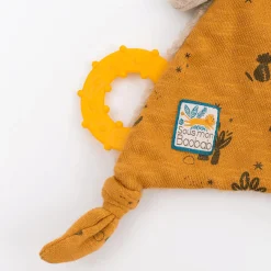 Schmusetuch Löwe mit Schnullerhalter