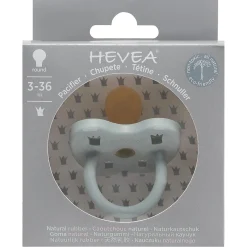 Schnuller Gorgeous Grey 3-36 Monate Krone Rund