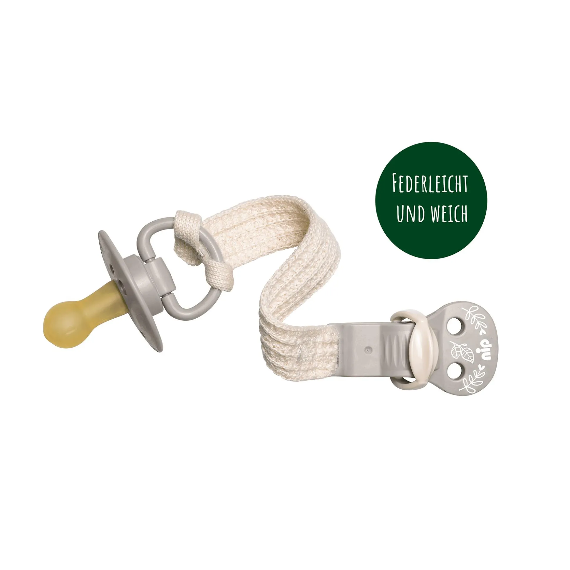 Schnullerband Stay Green