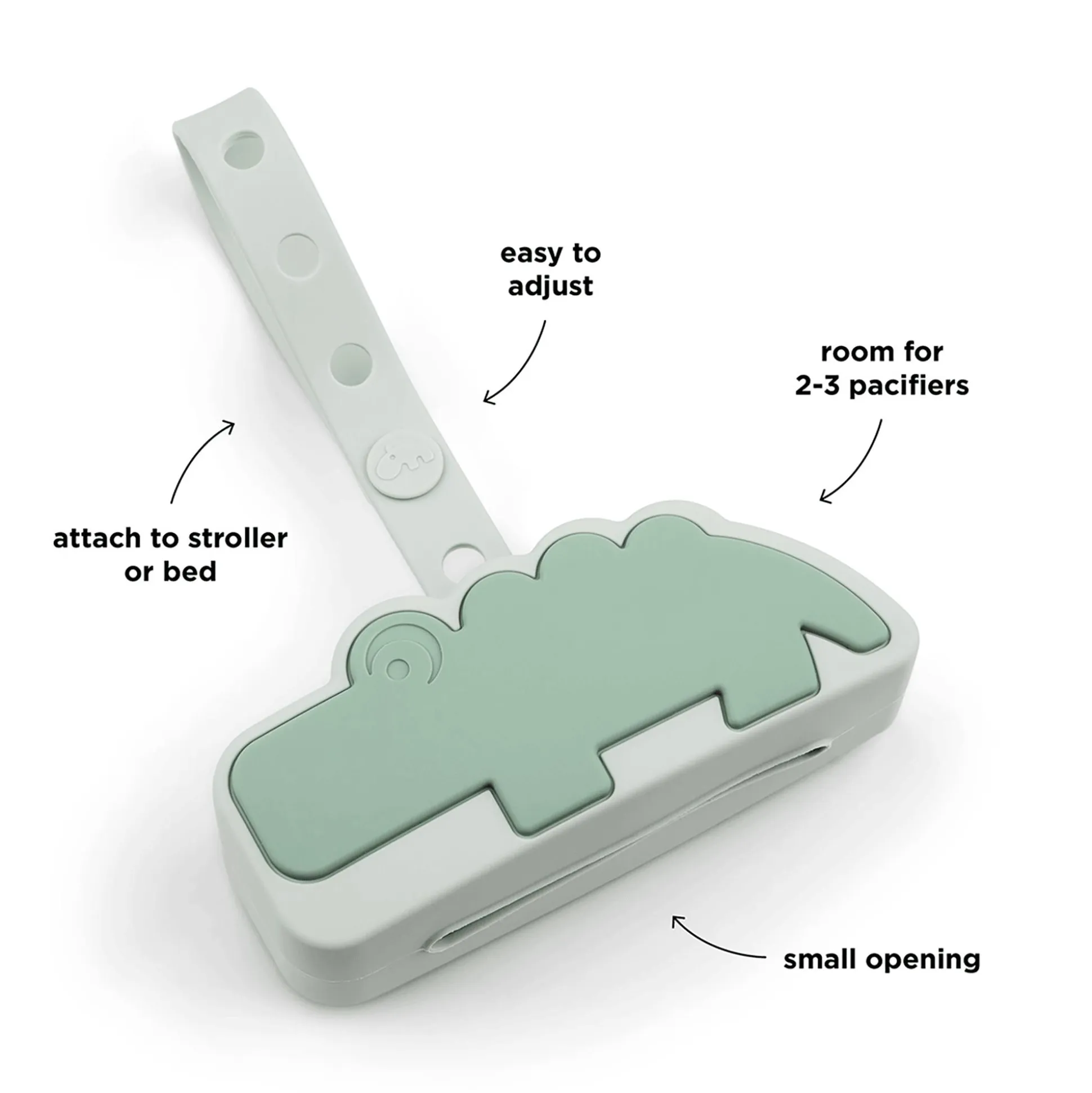 Schnullertäschchen aus Silikon