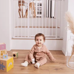 Schutzgitter-Set Open N Stop 2 mit 21 cm Verlängerung White