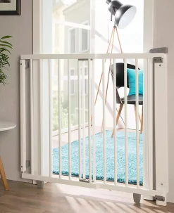 Schwenk-Türschutzgitter Plus 78,5 - 121 cm