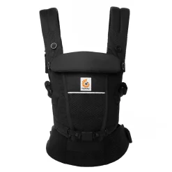 Set Adapt Soft Flex Mesh Onyx Black mit Rain & Wind Carrier Cover