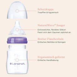Set Babyflaschen NaturalWave Größe M