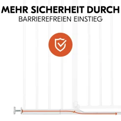 Set Clear Step Autoclose 2 mit 21 cm Verlängerung White