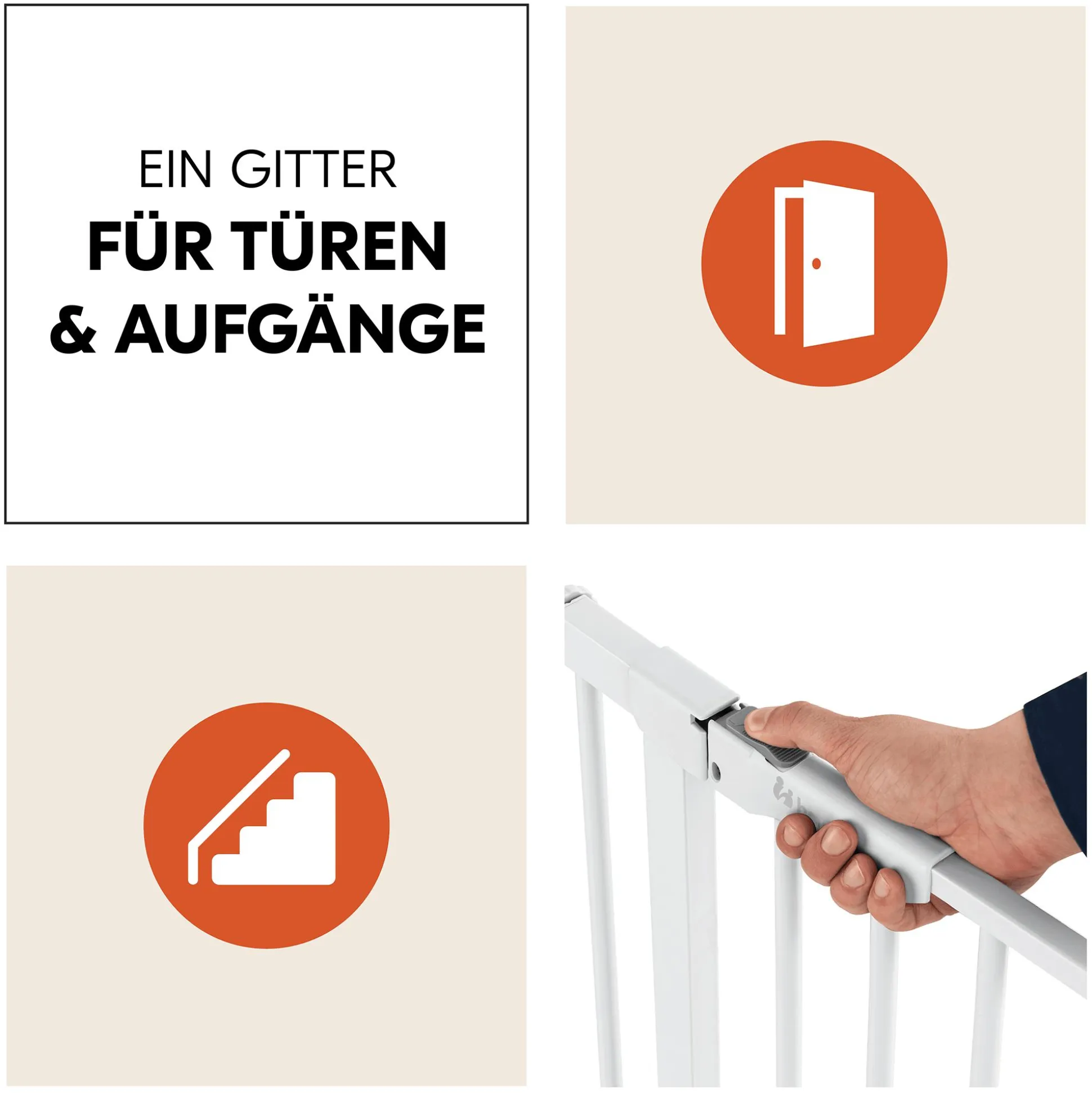 Set Clear Step Autoclose 2 mit 21 cm Verlängerung White