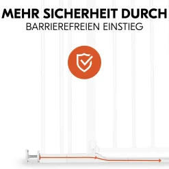 Set Clear Step Autoclose 2 mit 9 cm Verlängerung White