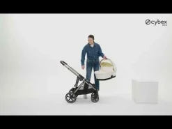 Set e-Gazelle S Moon Black mit Wanne