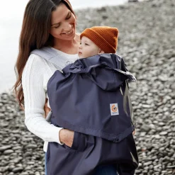 Set Embrace Pure Black mit Rain & Wind Carrier Cover