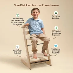 Set Tripp Trapp® Weiß mit Baby Set² mit Tablett