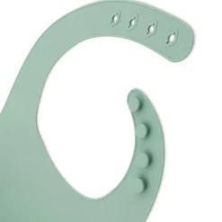 Silikon Lätzchen Ash Green