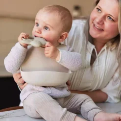 Silikon Lätzchen Nougat