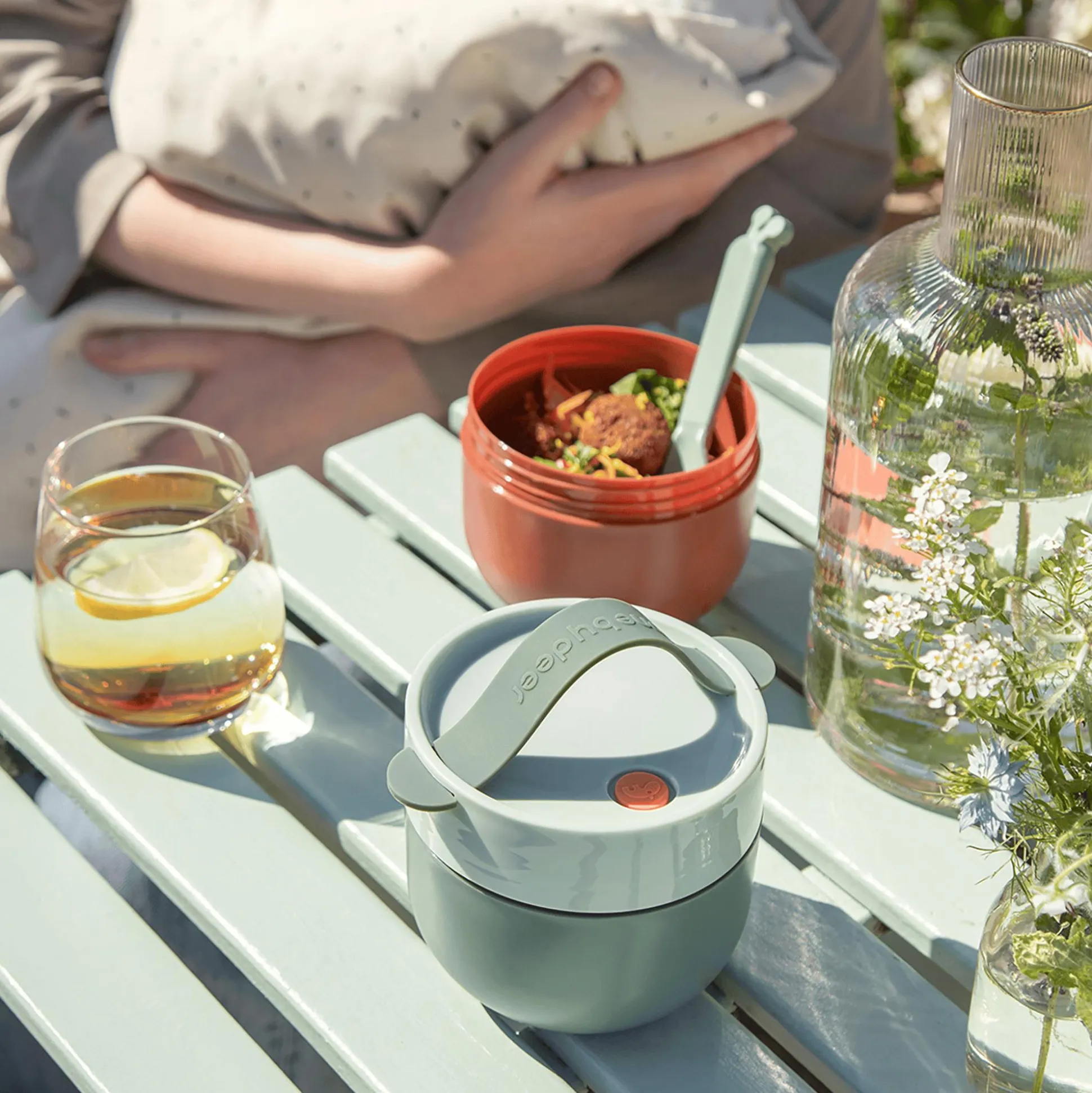 Silikon Lunch-Becher To-go