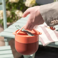 Silikon Lunch-Becher To-go