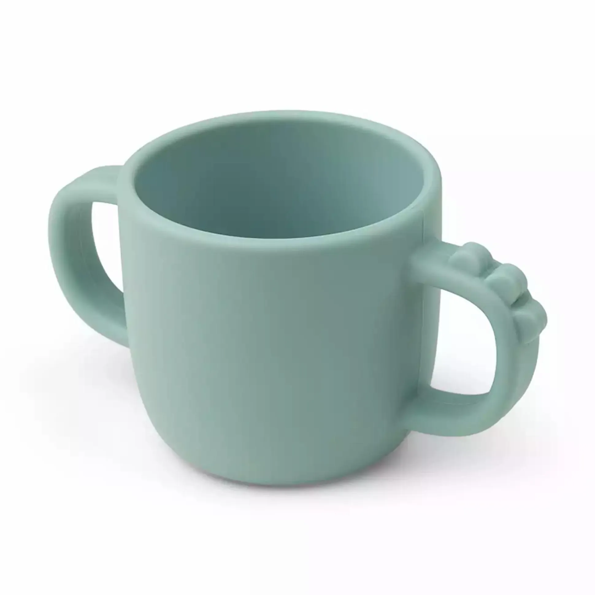 Silikon-Becher Peekaboo Croco Blau