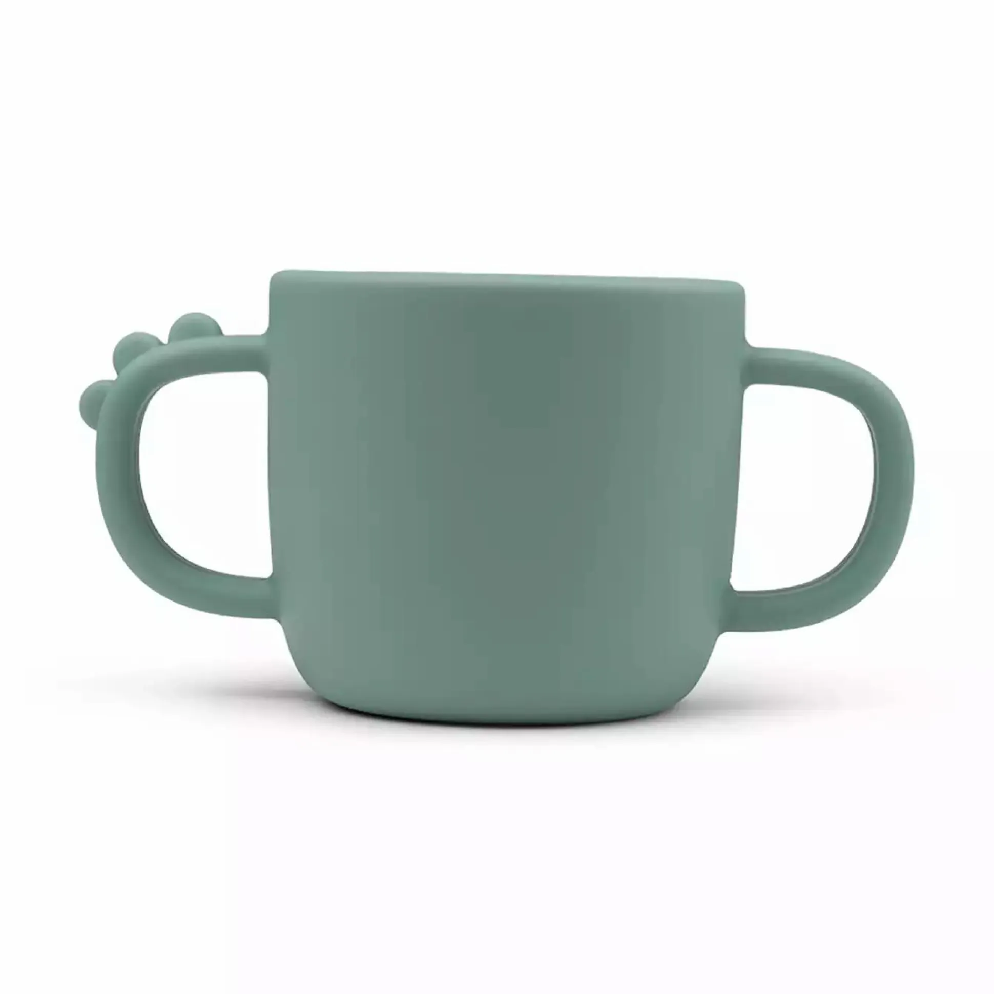 Silikon-Becher Peekaboo Croco Blau