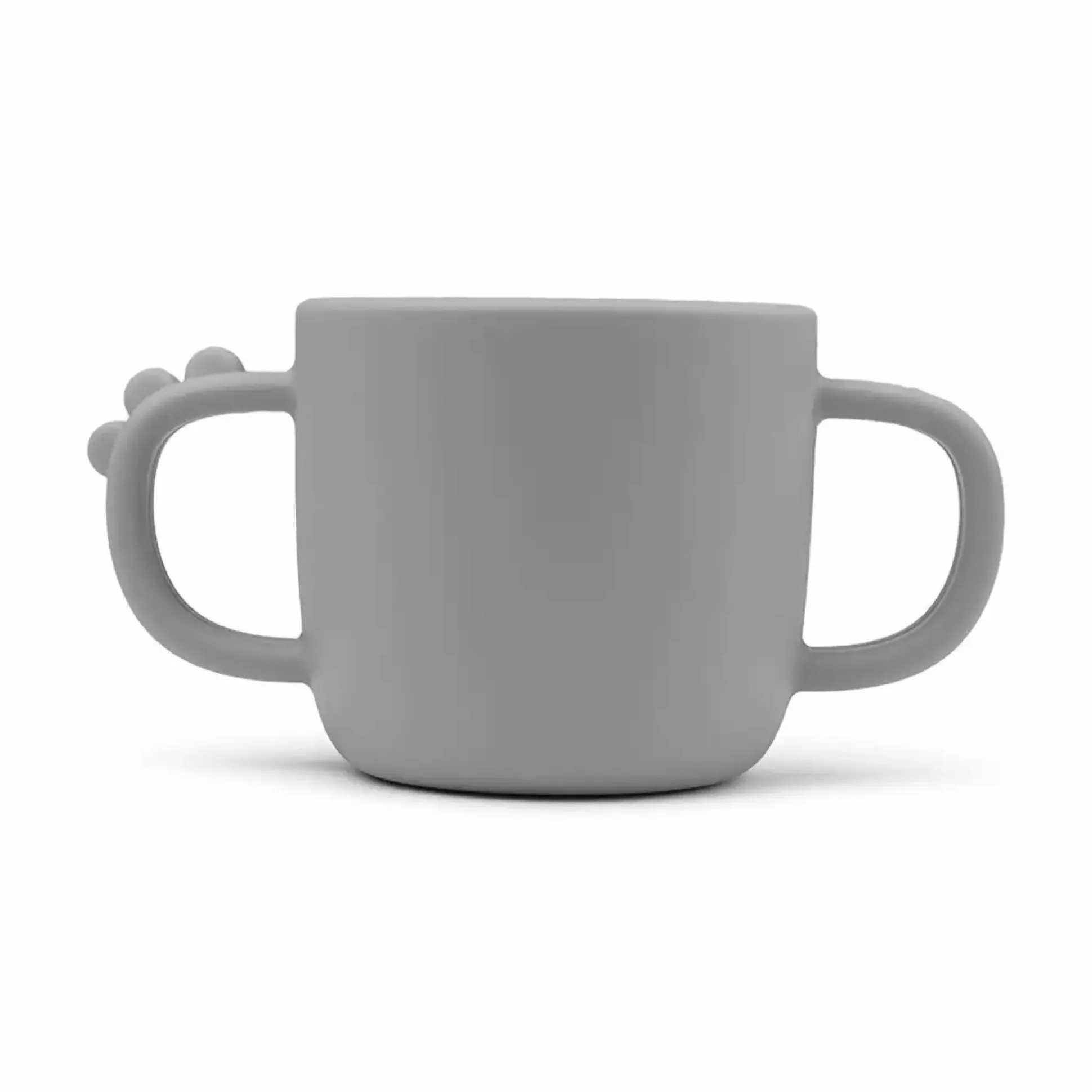 Silikon-Becher Peekaboo Croco Grau